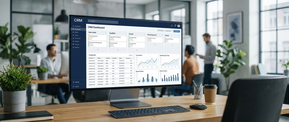 Northbeam operations CRM dashboard with pipeline and analytics